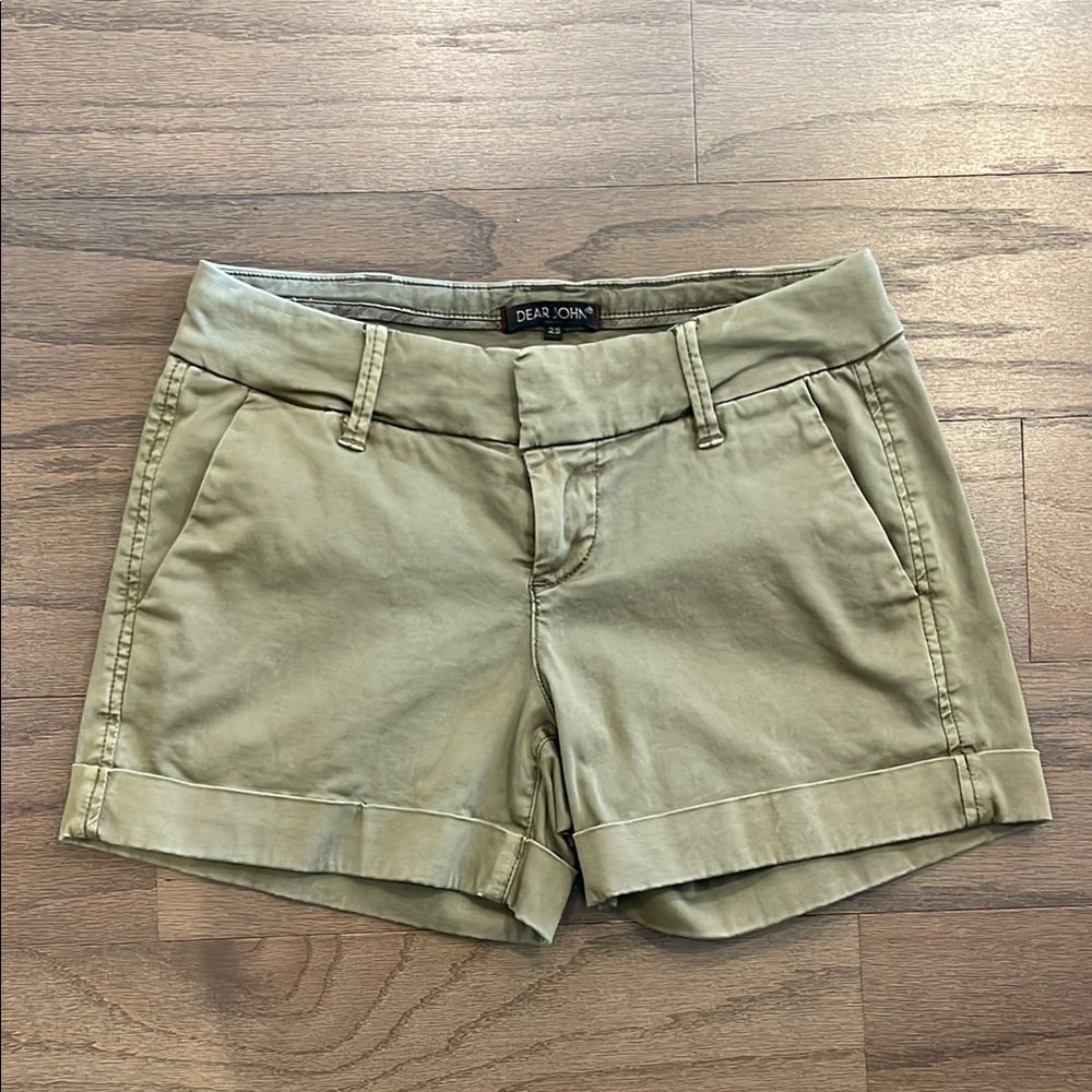 Dear John Green Rolled Shorts - Size 25